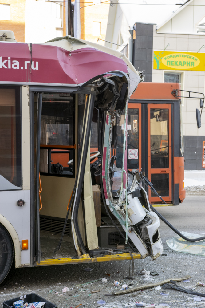 Томск, БКМ 321 № 385; Томск — Происшествия