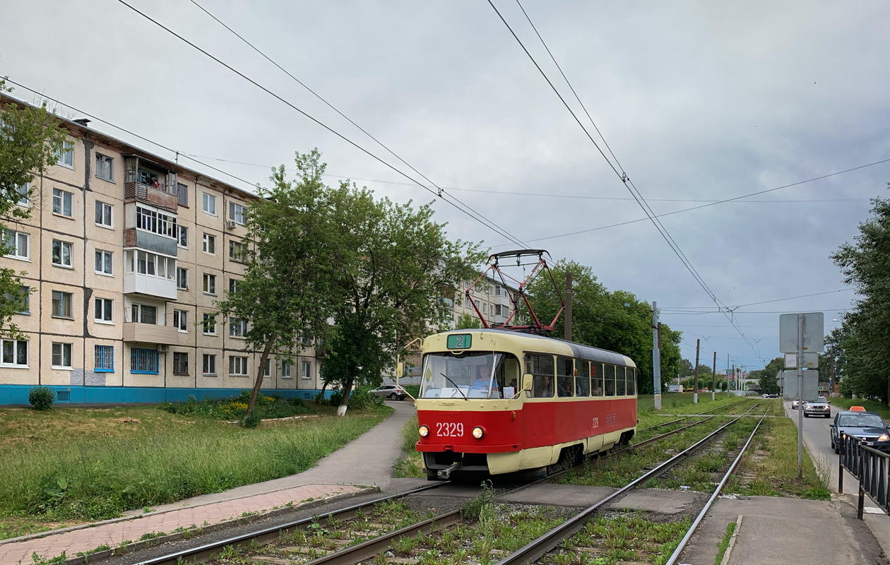 Ижевск, Tatra T3SU № 2329