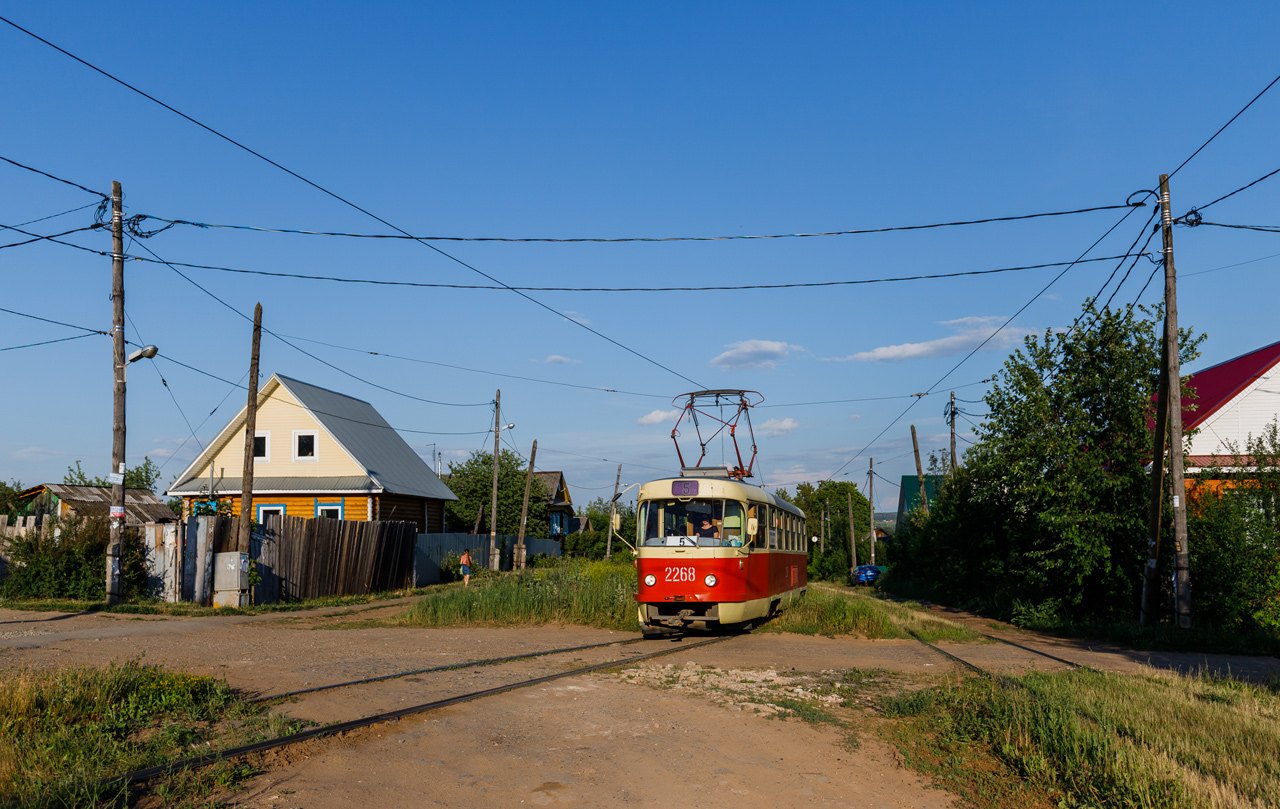 Ижевск, Tatra T3SU (двухдверная) № 2268