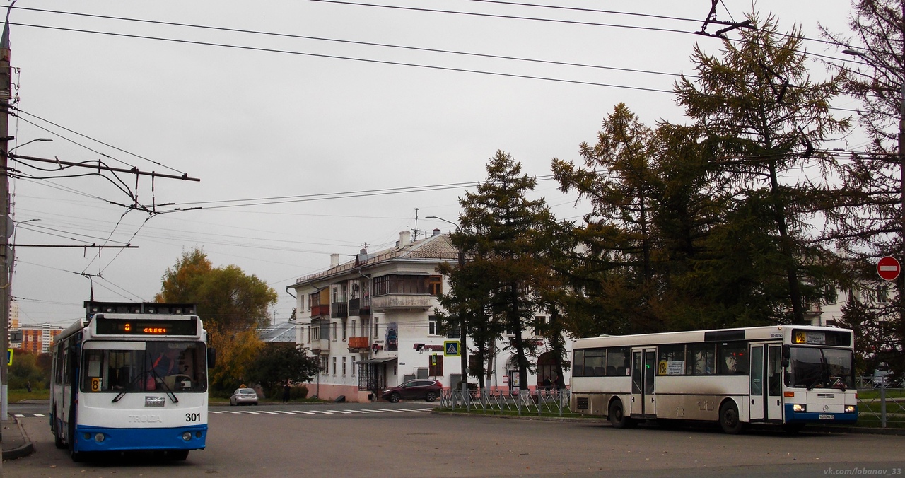 Владимир — Троллейбусные линии и инфраструктура