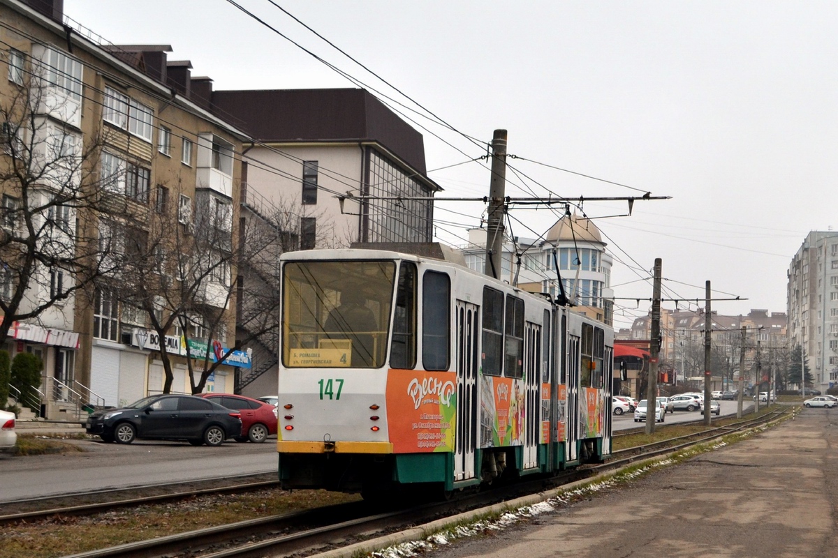 Пятигорск, Tatra KT4SU № 147