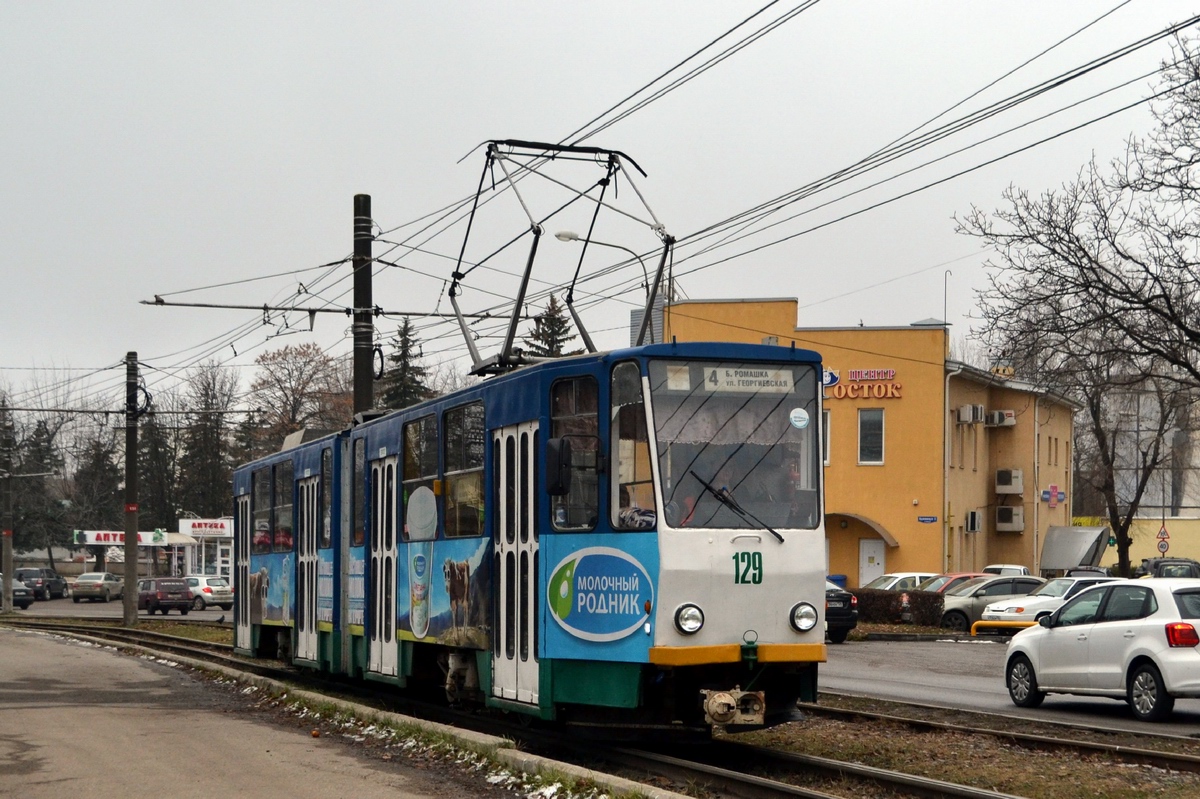 Пятигорск, Tatra KT4SU № 129