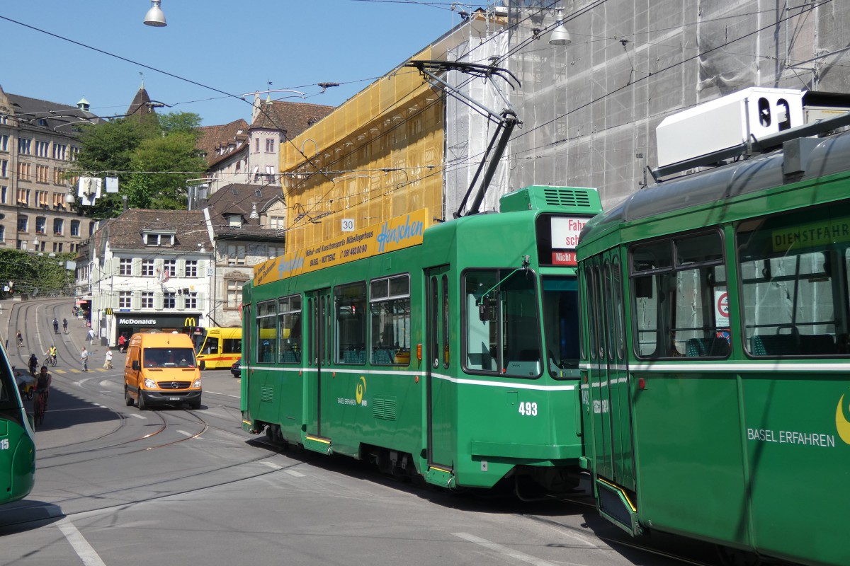 Базель, Schindler/SIG/BBC Be 4/4 № 493