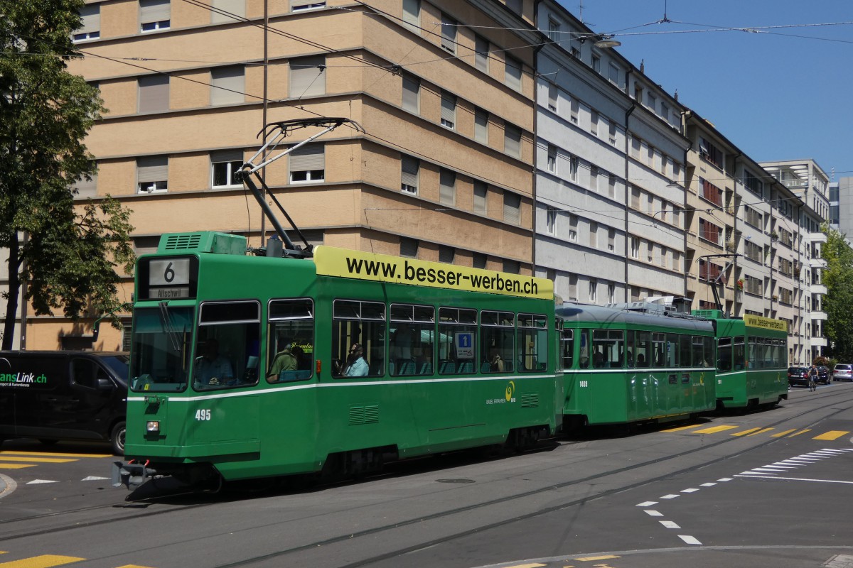 Basel, Schindler/SIG/BBC Be 4/4 № 495