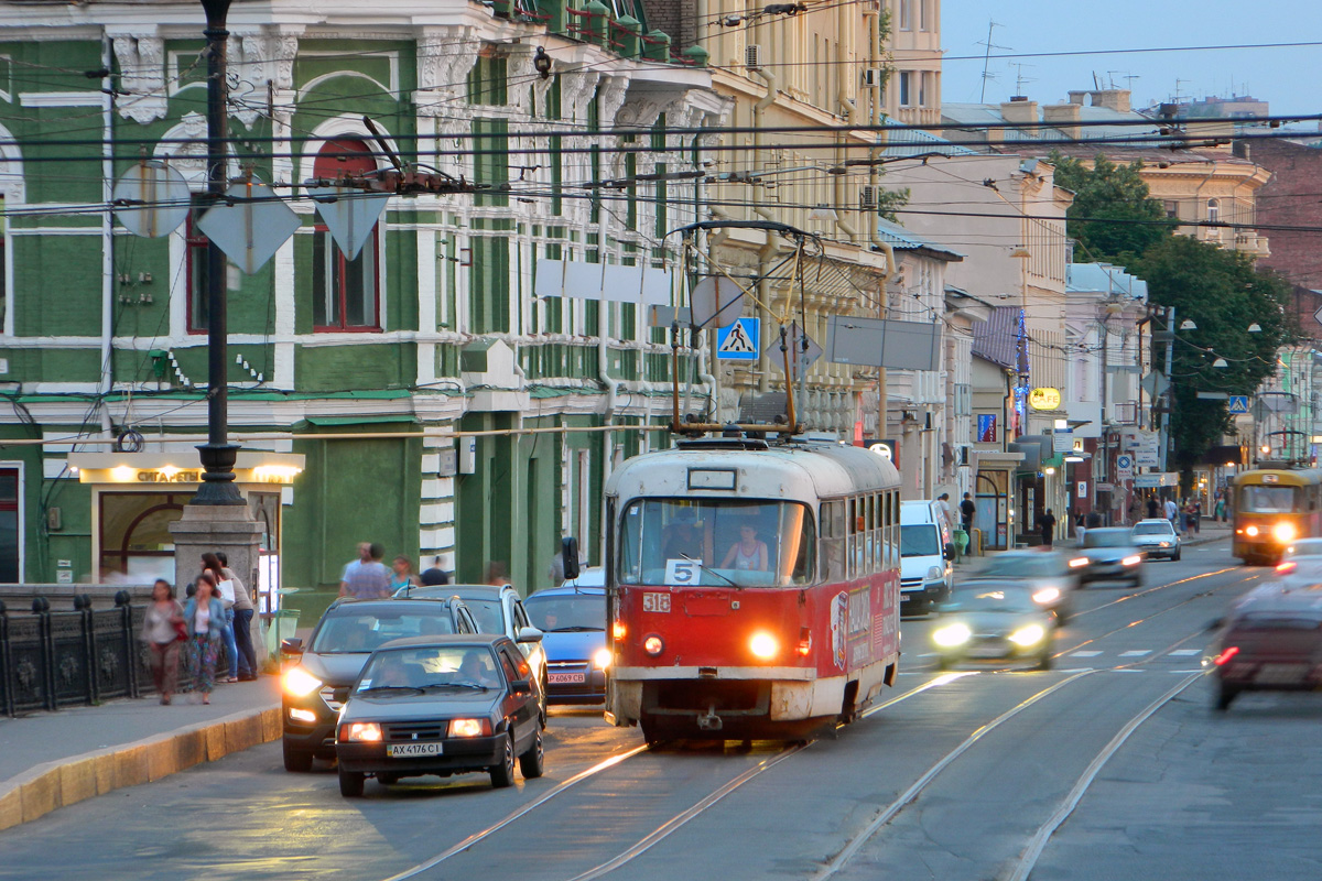 Харьков, Tatra T3SU № 318