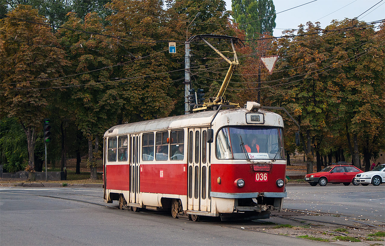 Кривой Рог, Tatra T3R.P № 036