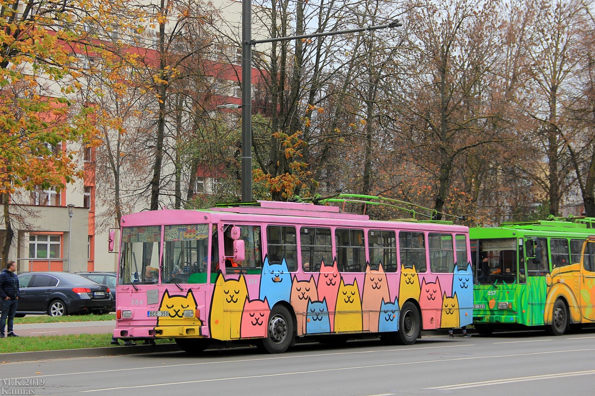 Каунас, Škoda 14Tr02/6 № 264