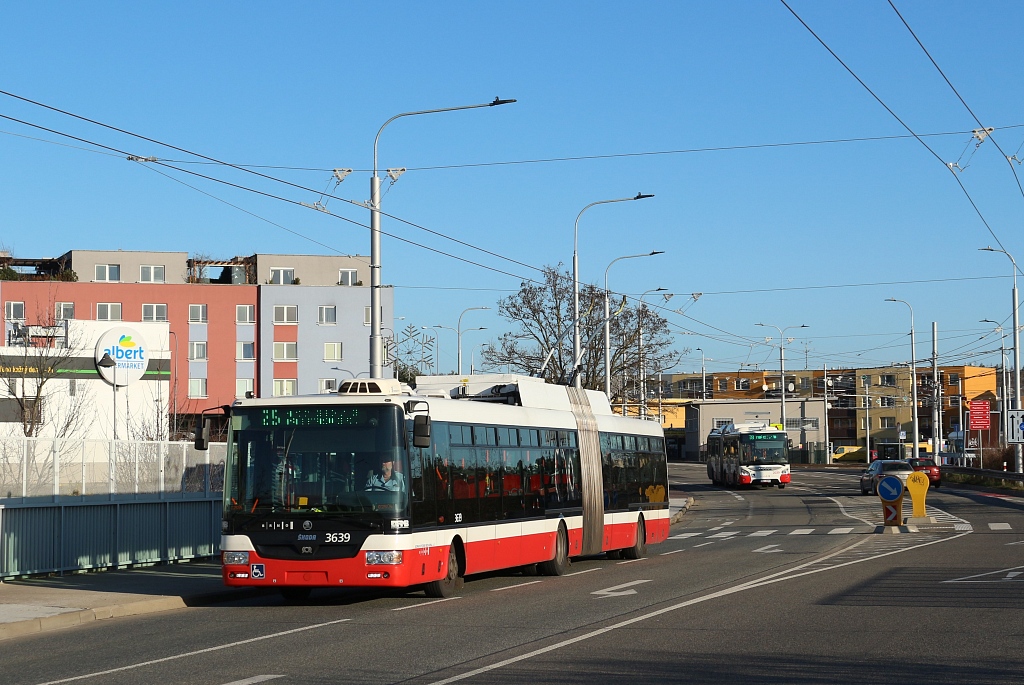 Брно, Škoda 31Tr SOR № 3639