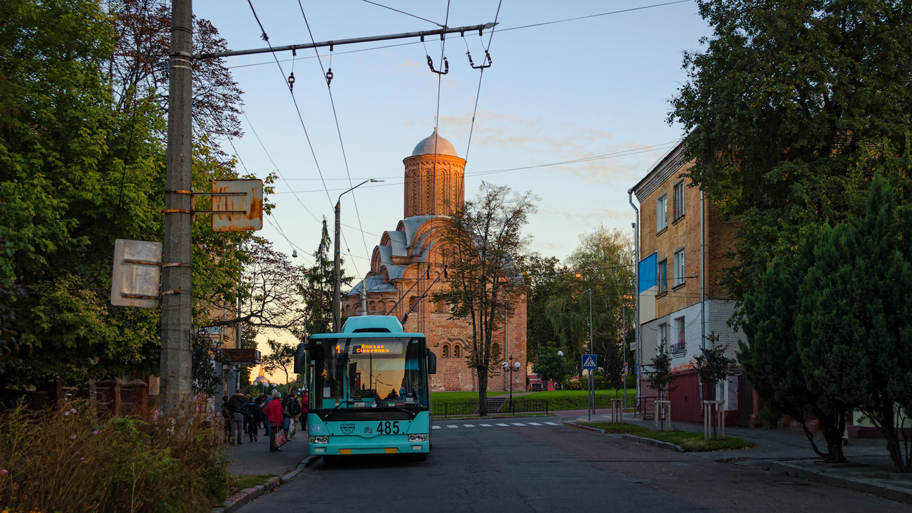 Tschernihiw, Etalon T12110 “Barvinok” Nr. 485; Tschernihiw — Trolleybus lines