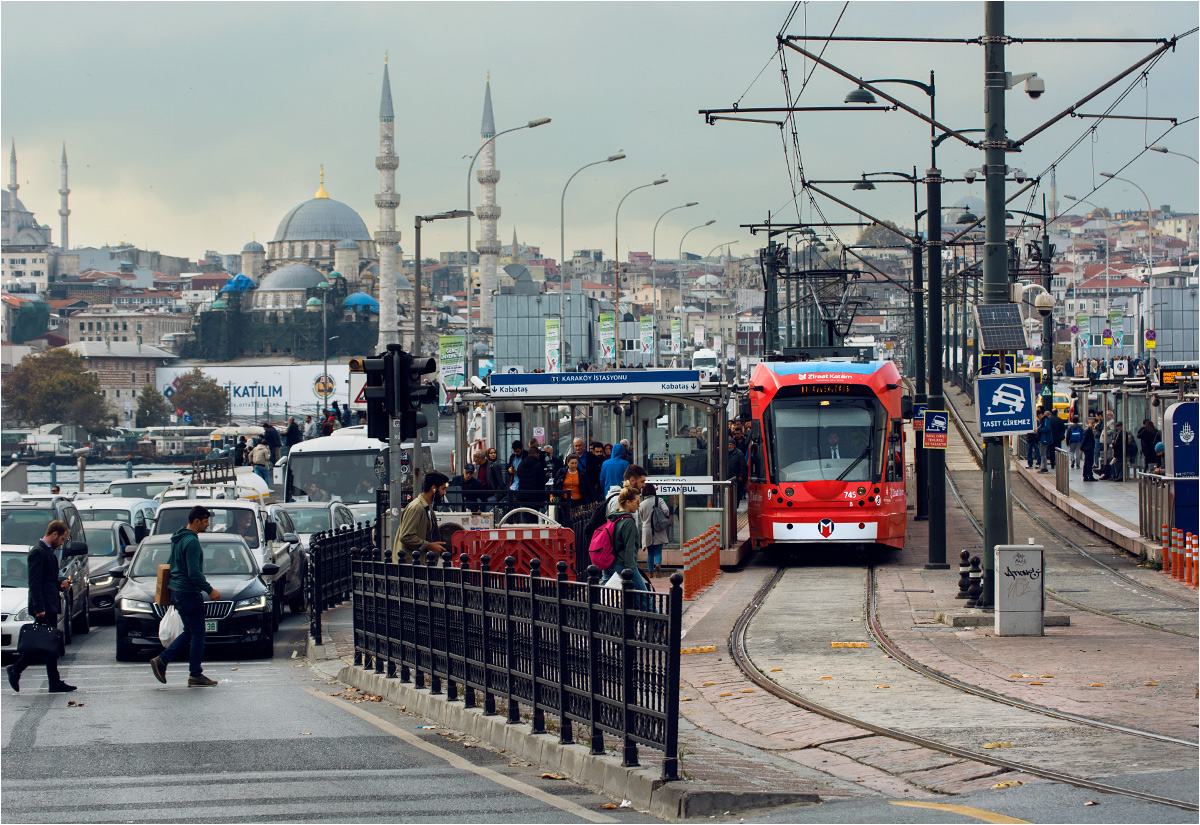Стамбул — Трамвайная линия T1 (Kabataş — Bağcılar) — Разные фотографии