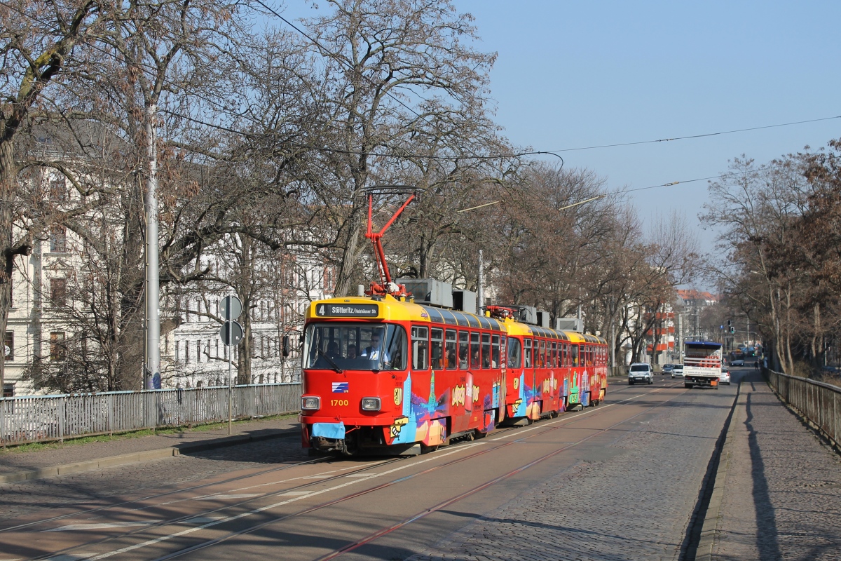 Лейпциг, Tatra T4D-M1 № 1700