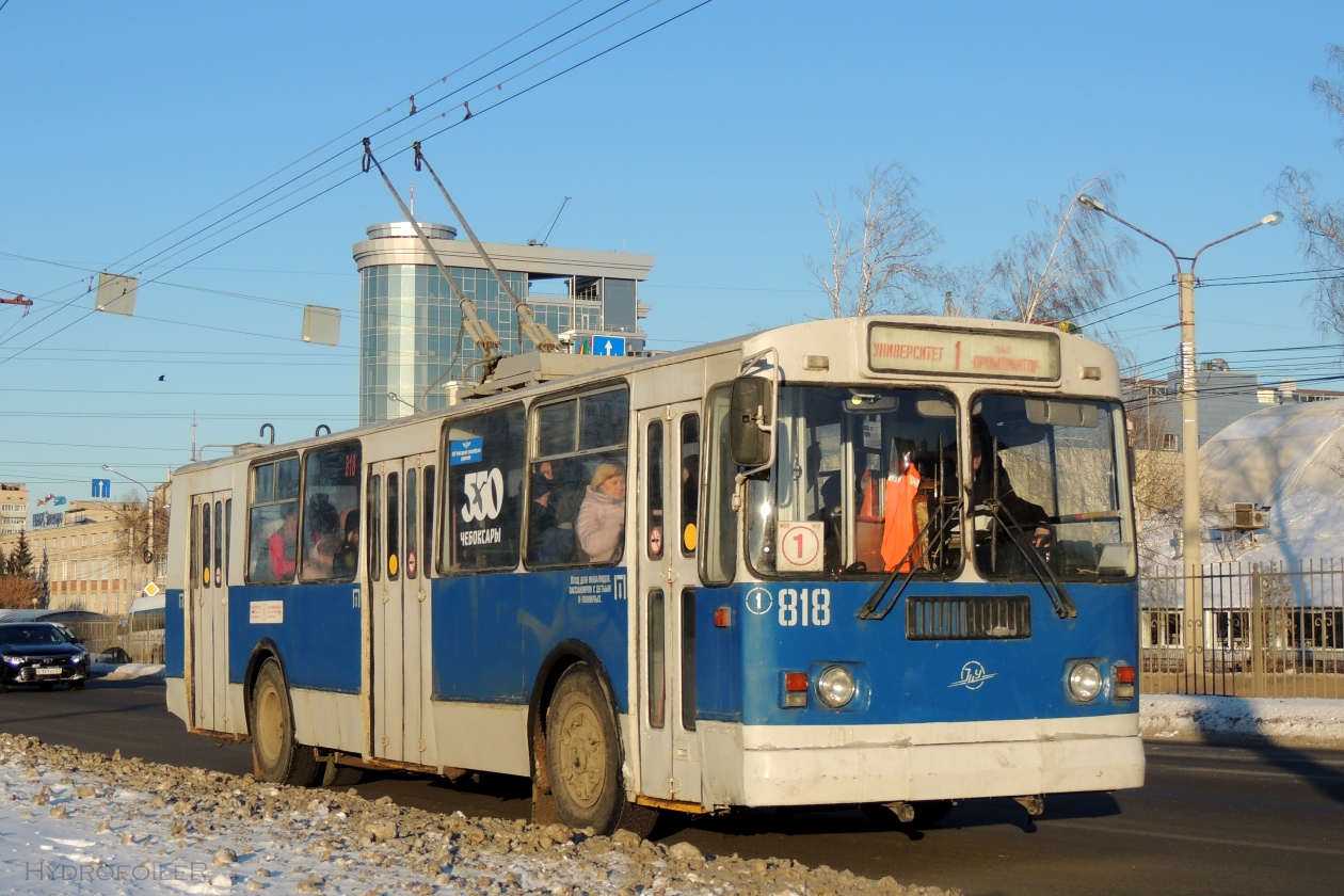 Чебоксары, ЗиУ-682Г-016 (018) № 818