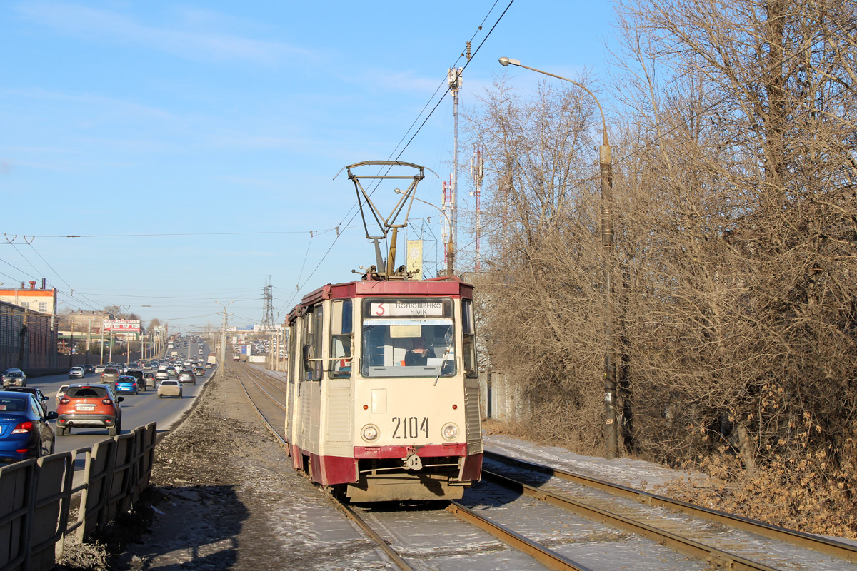 Челябинск, 71-605 (КТМ-5М3) № 2104