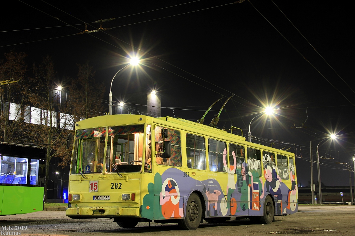 Каунас, Škoda 14Tr02/6 № 282