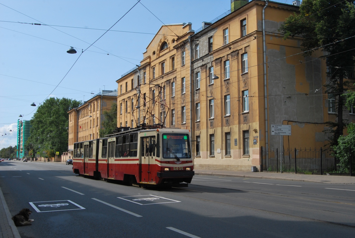 Санкт-Петербург, ЛВС-86К № 3435