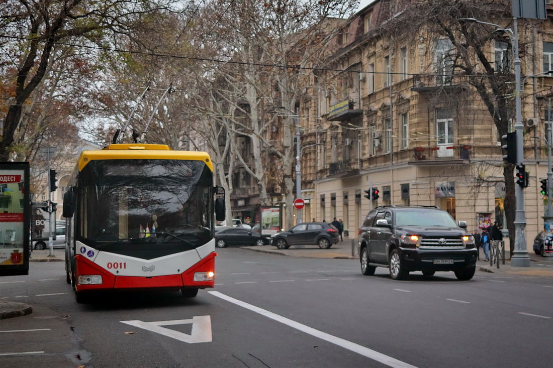 Одесса, БКМ 321 № 0011