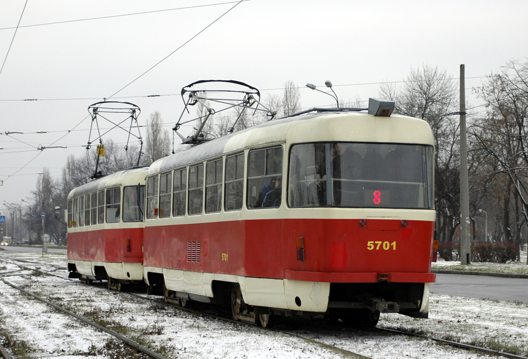 Киев, Tatra T3SUCS № 5701