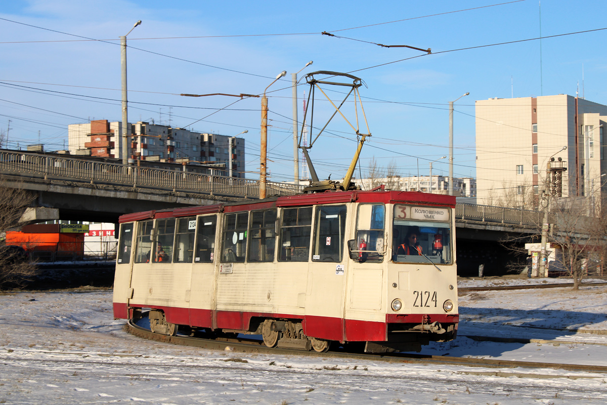 Челябинск, 71-605 (КТМ-5М3) № 2124