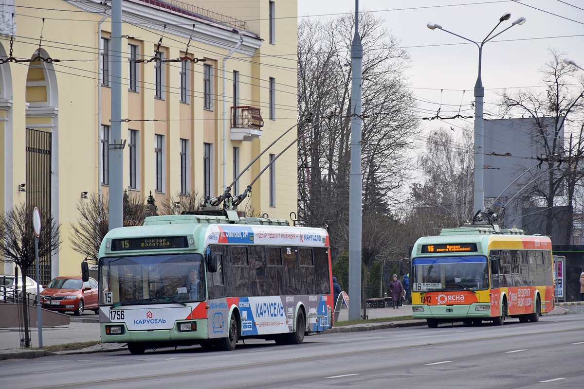 Гомель, БКМ 32102 № 1756; Гомель, БКМ 32102 № 1842