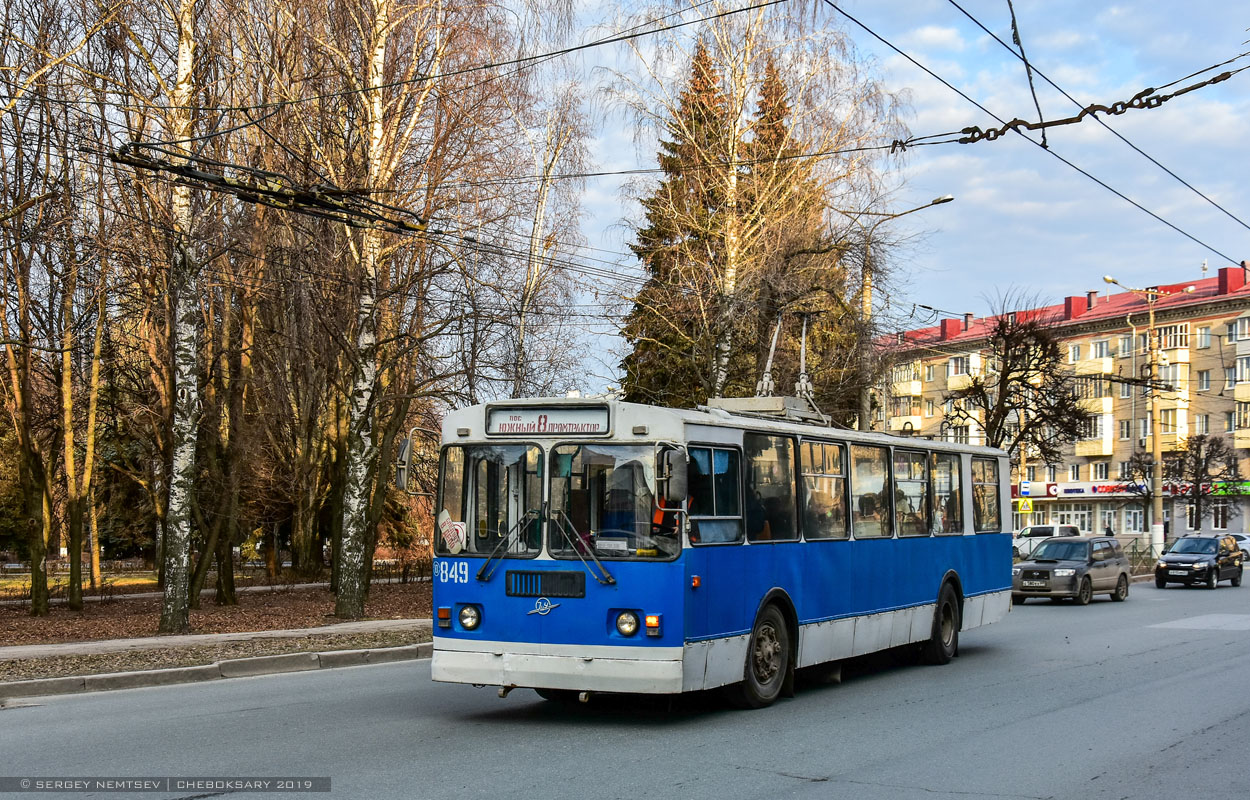 Чебоксары, ЗиУ-682Г-016 (012) № 849