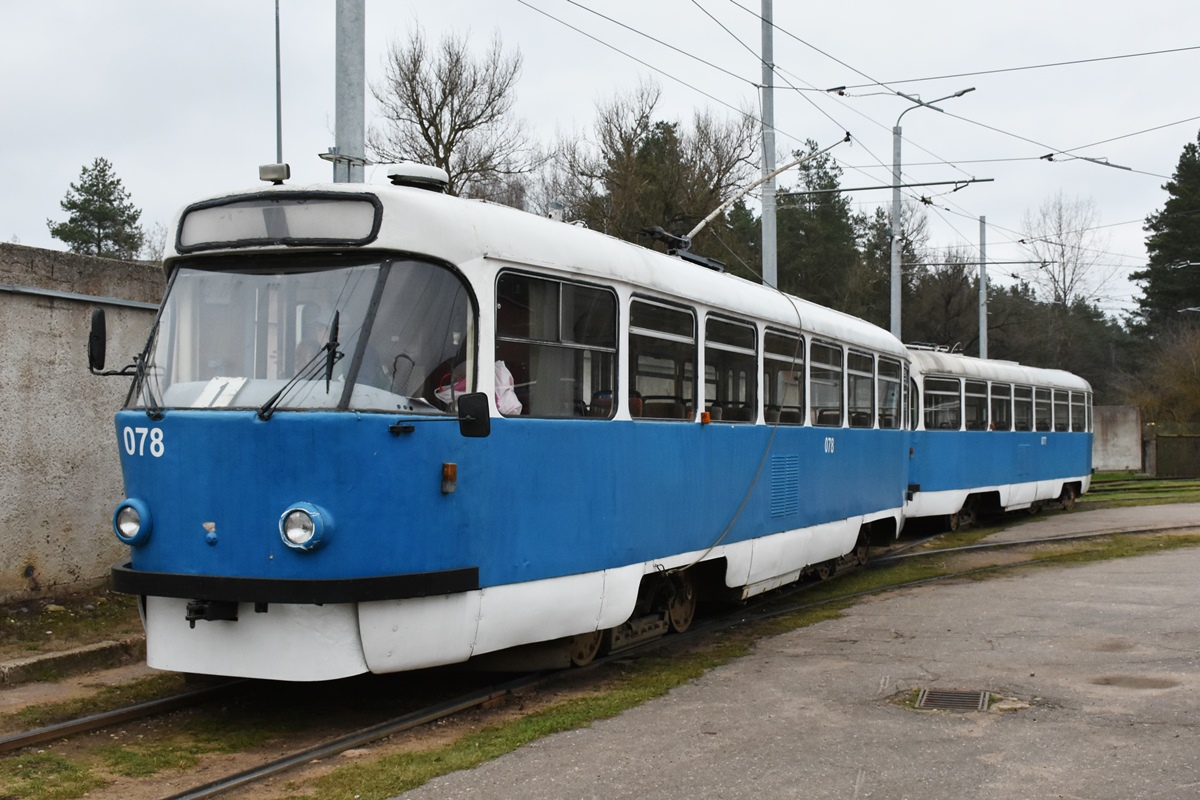 Даугавпилс, Tatra T3DC1 № 078 Даугавпилс, Tatra T3DC1 № 078