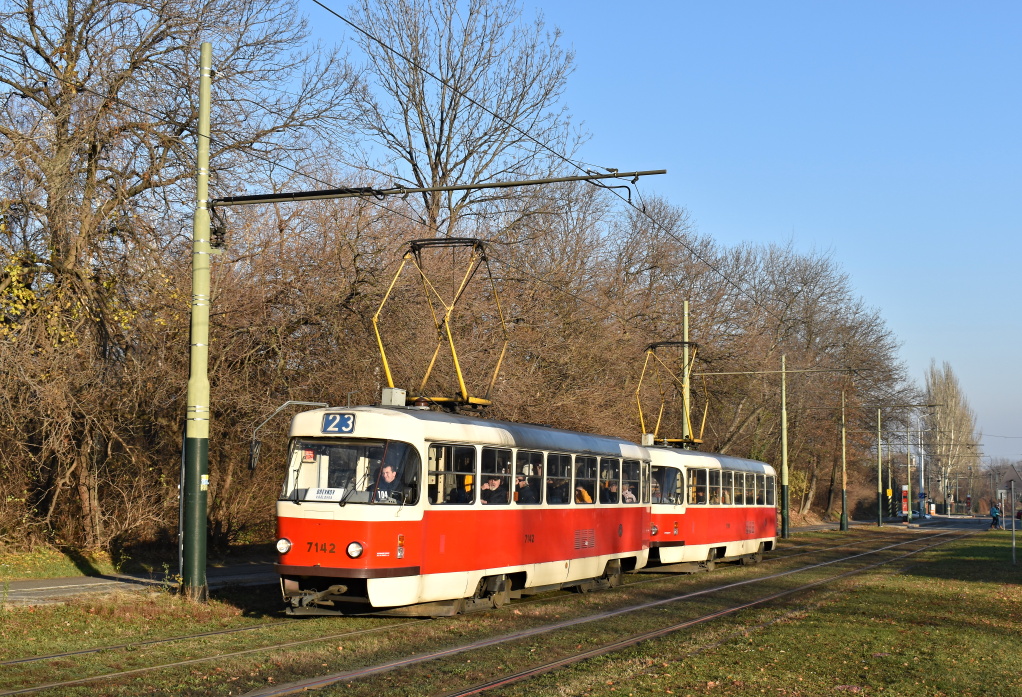 Прага, Tatra T3SUCS № 7142