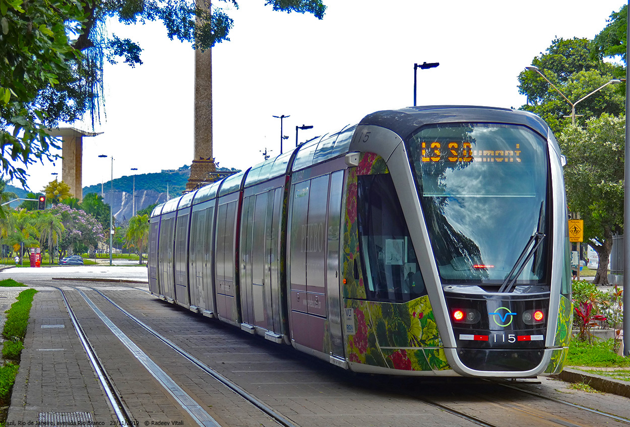 Рио-де-Жанейро, Alstom Citadis 402 № 115