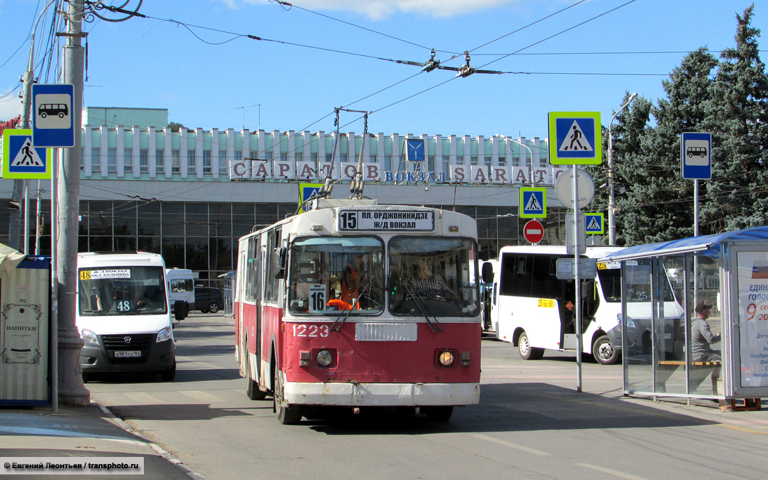 Саратов, ЗиУ-682Г-014 [Г0Е] № 1223