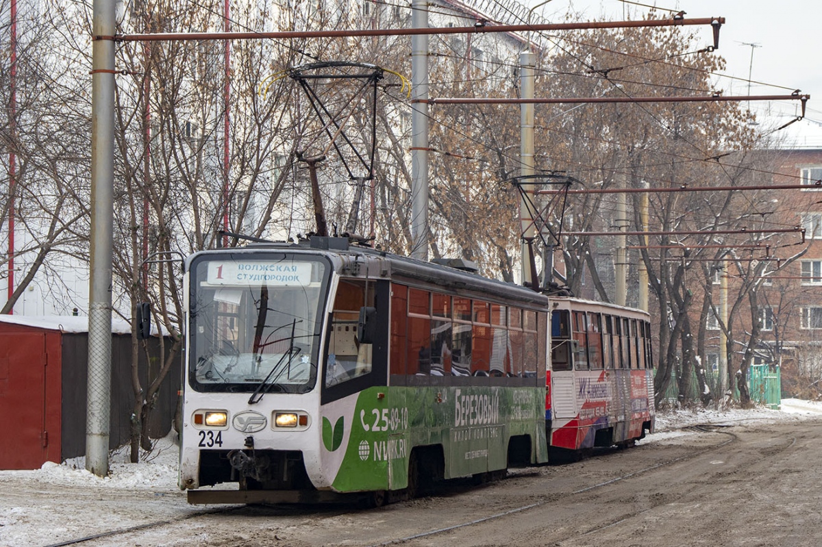 Иркутск, 71-619КТ № 234; Иркутск, 71-605 (КТМ-5М3) № 188