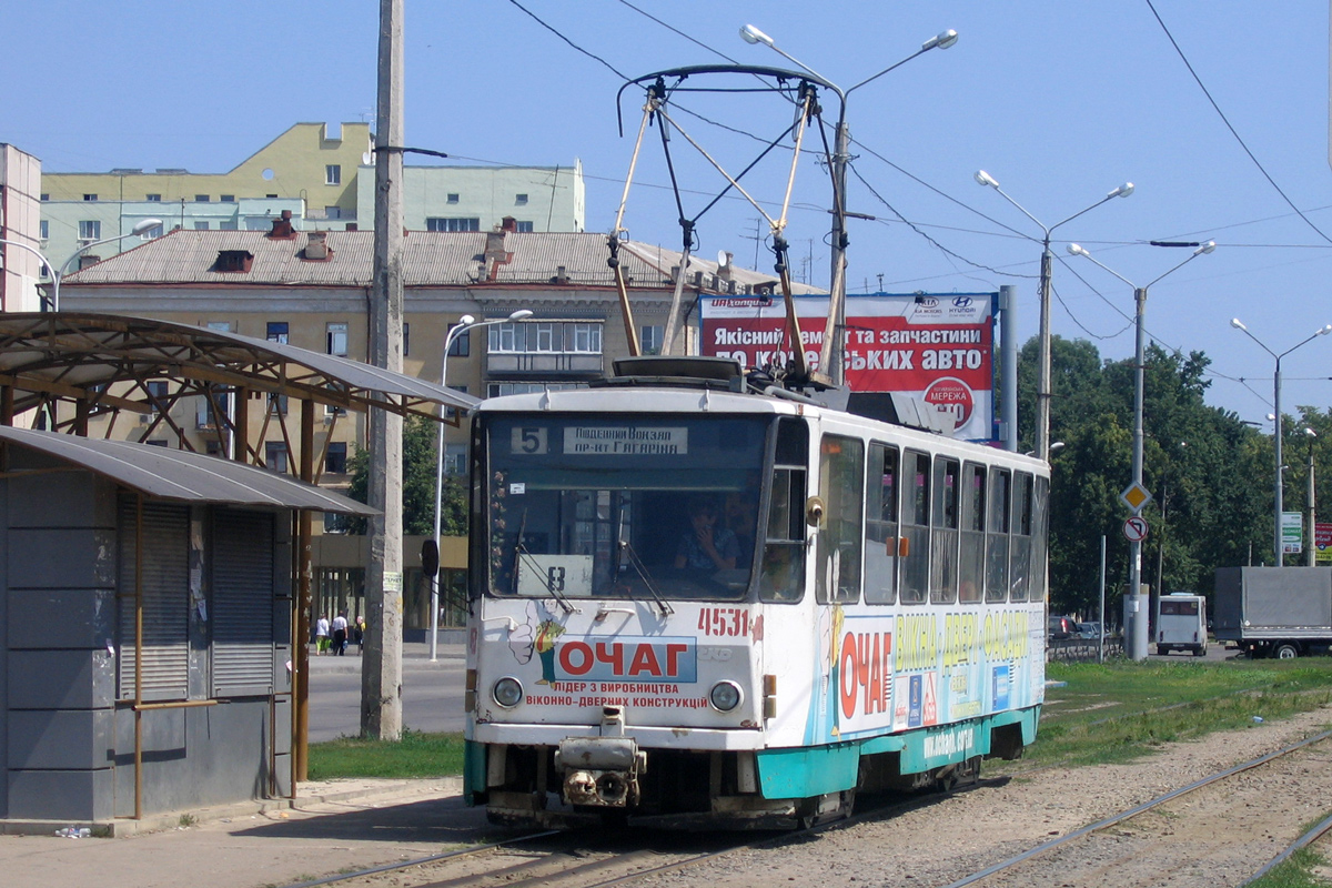 Харьков, Tatra T6B5SU № 4531