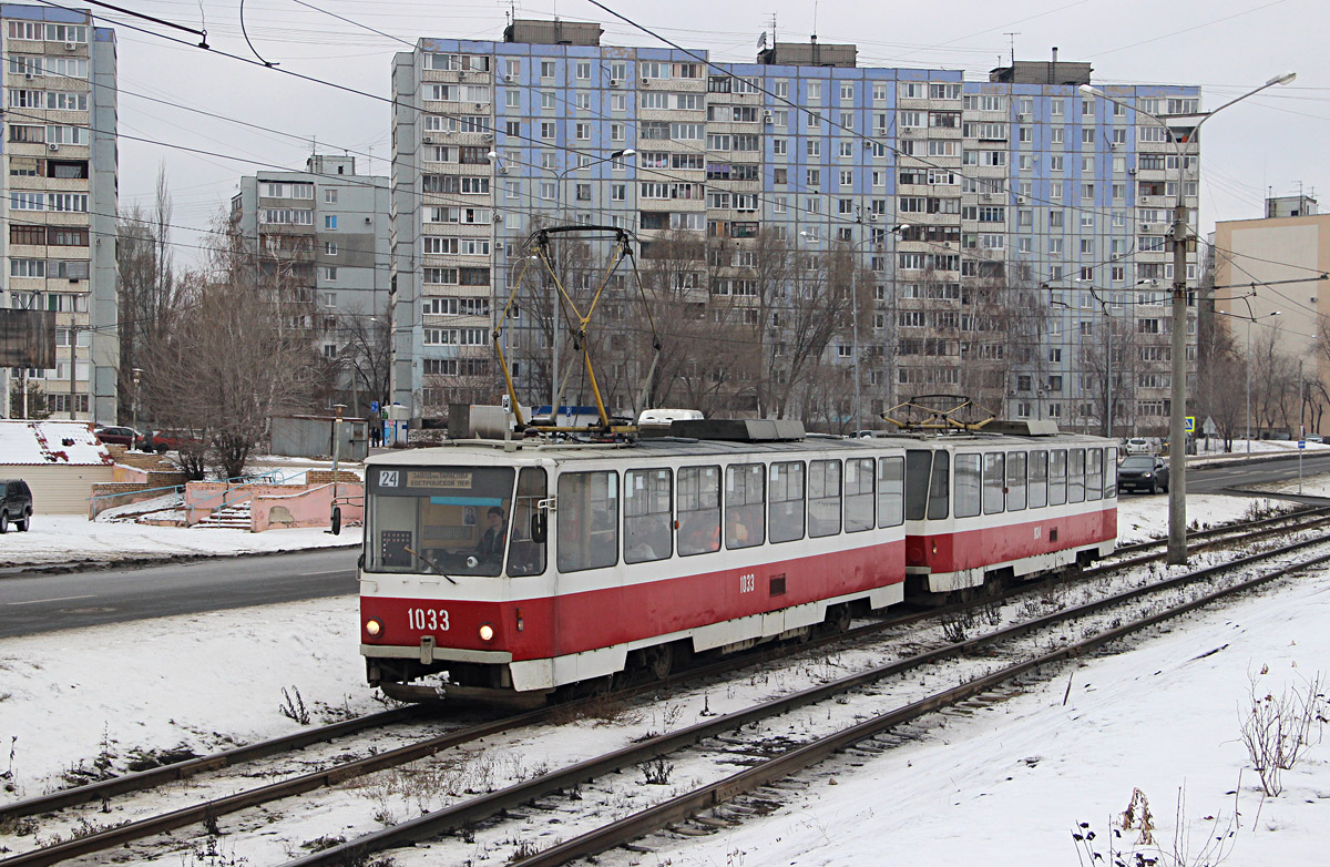 Самара, Tatra T6B5SU № 1033