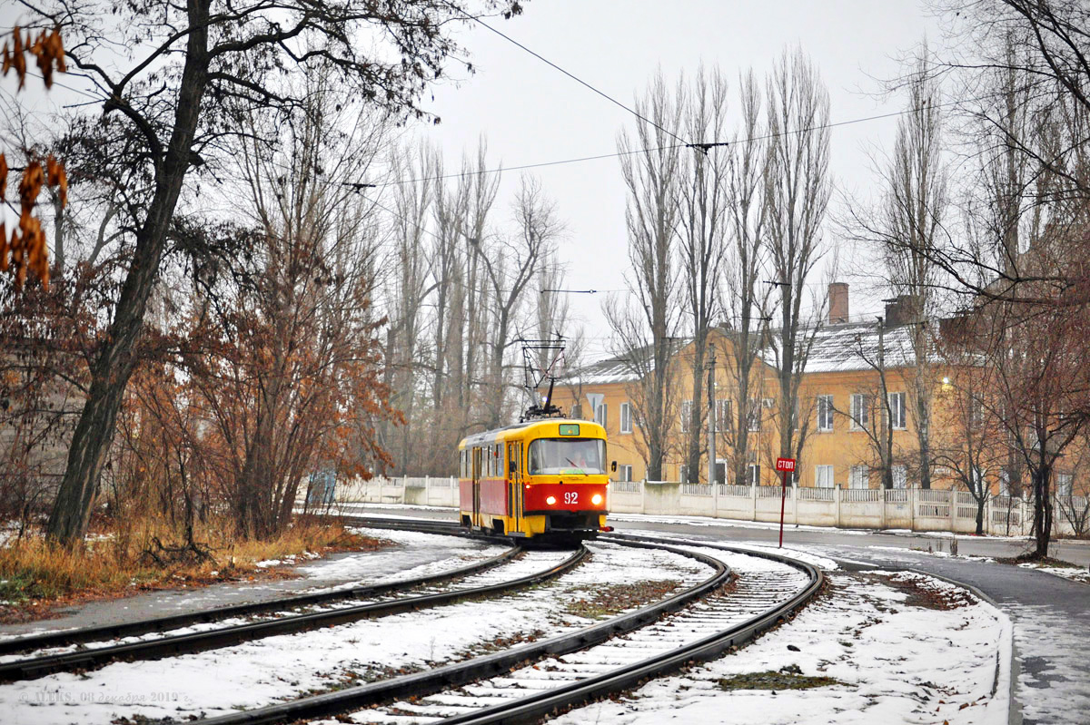 Волжский, Tatra T3SU № 92