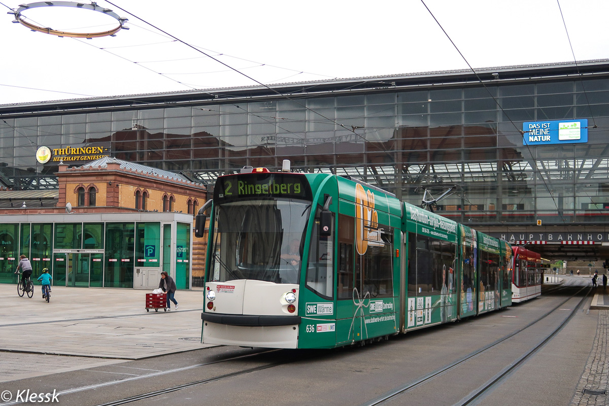 Erfurt, Siemens Combino Advanced № 636