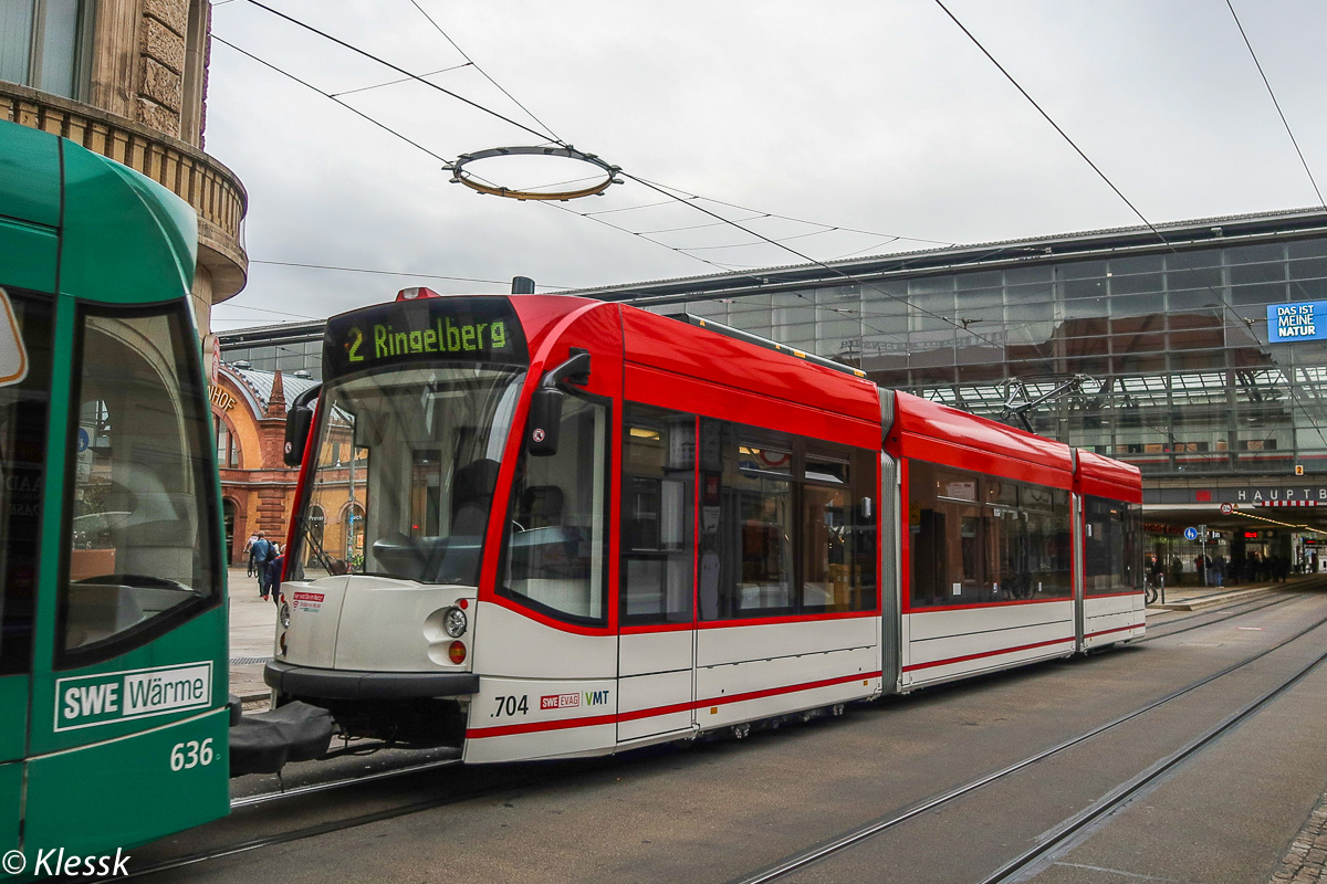 Эрфурт, Siemens Combino Advanced № 704