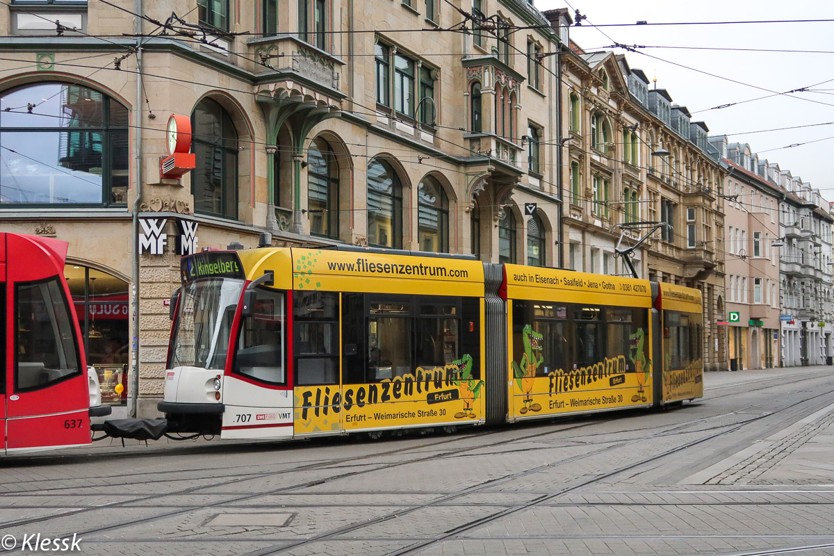 Эрфурт, Siemens Combino Advanced № 707
