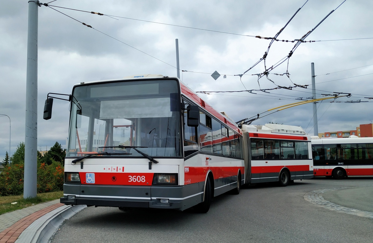 Брно, Škoda 22Tr № 3608