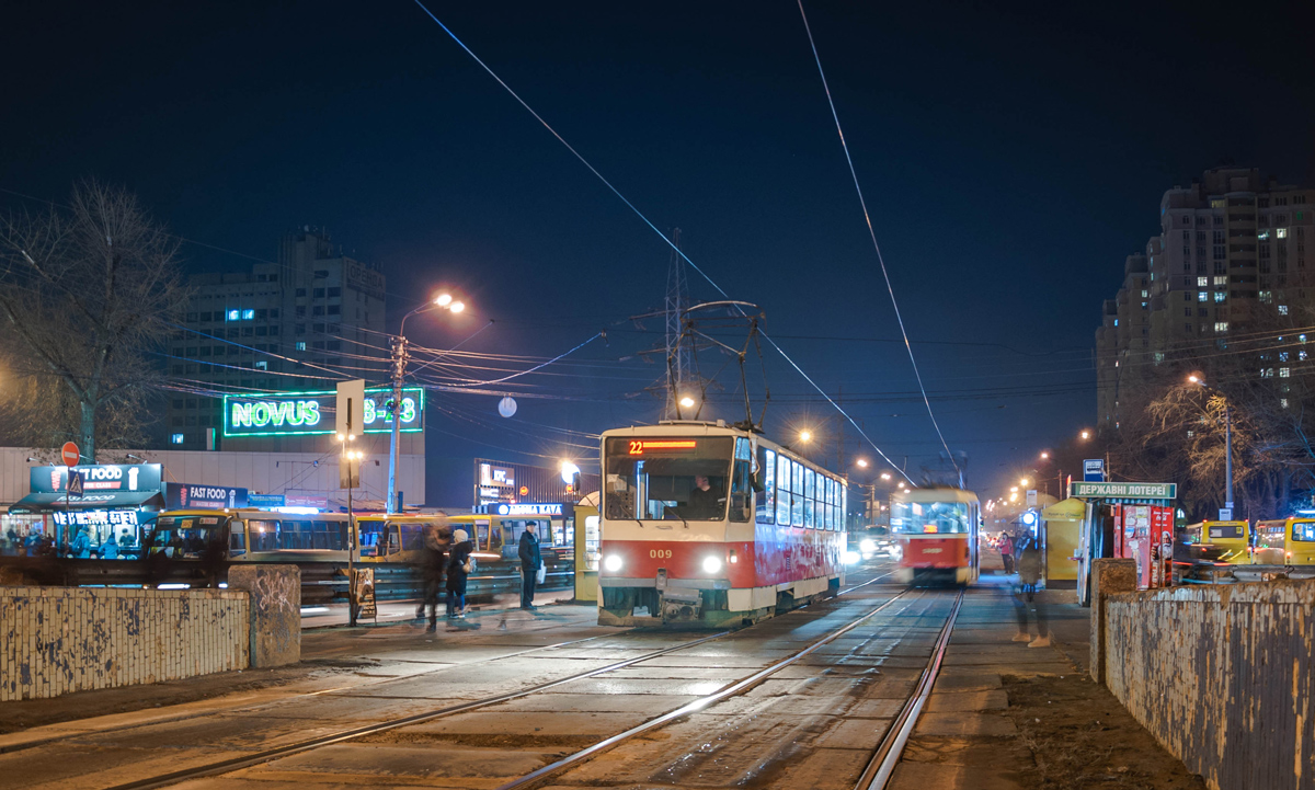 Киев, Tatra T6B5SU № 009