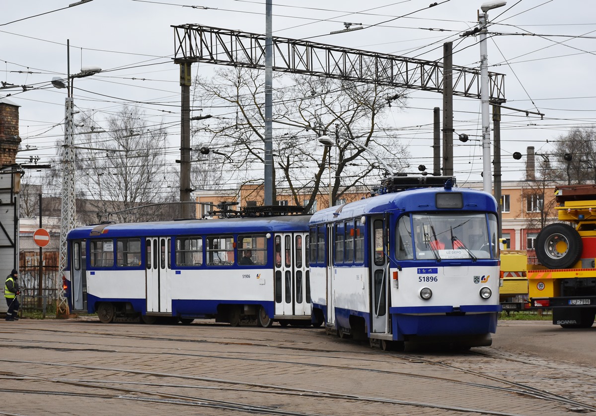 Рига, Tatra T3A № 51896 Рига, Tatra T3A № 51896