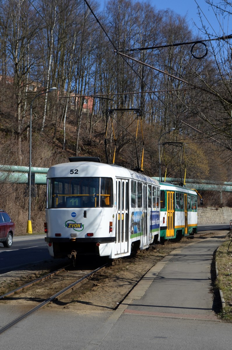 Либерец ― Яблонец-над-Нисой, Tatra T3SU № 52