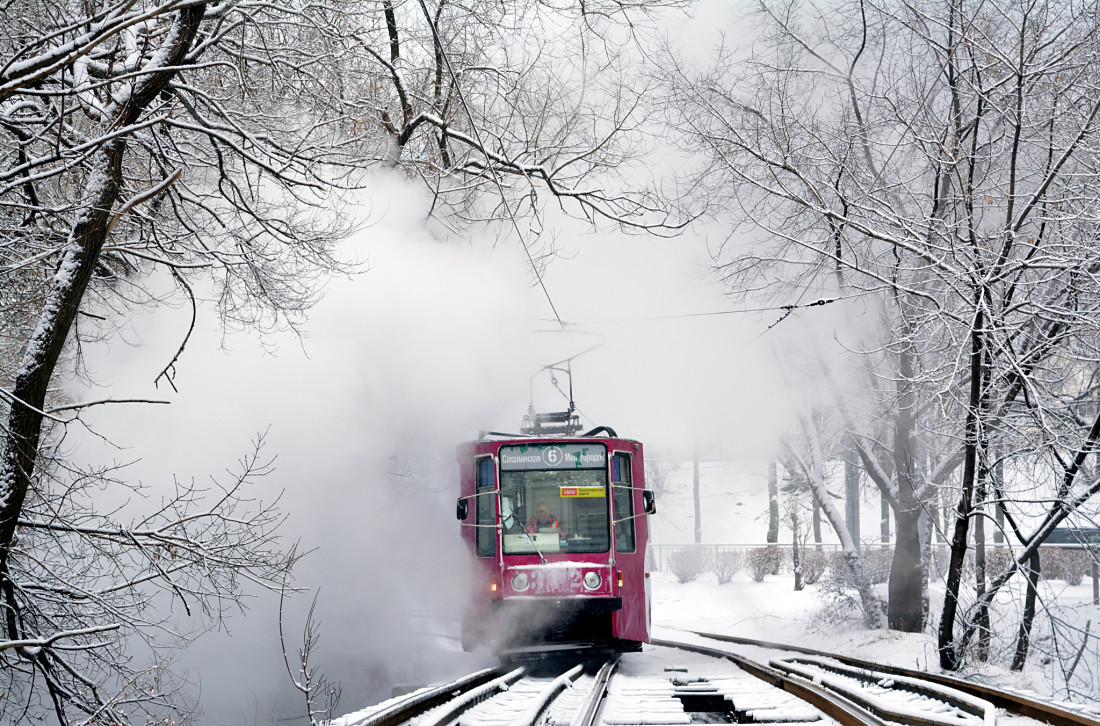Vladivostok, 71-608K č. 312; Vladivostok — Snowfalls