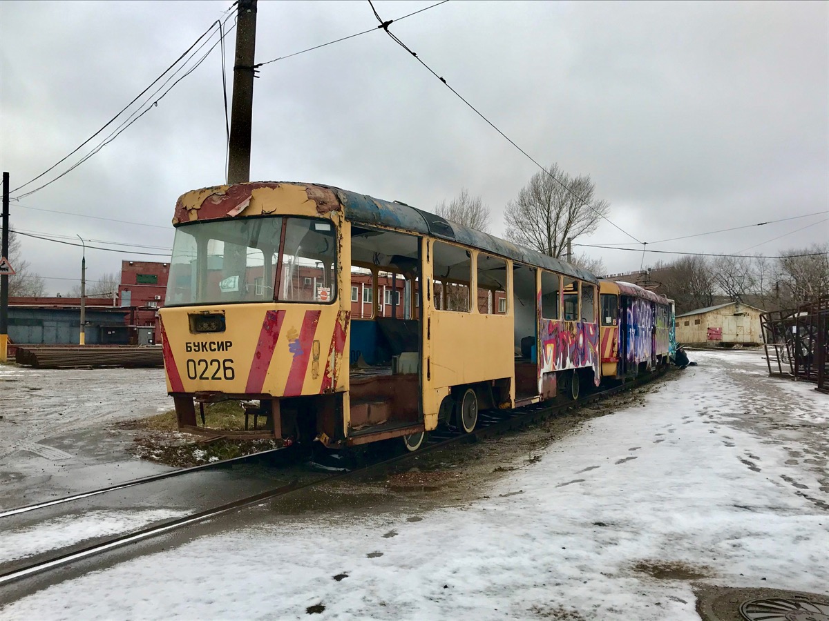 Москва, Tatra T3SU № 0226