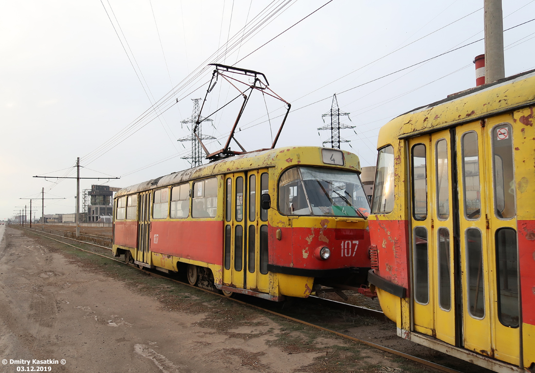 Волжский, Tatra T3SU № 107