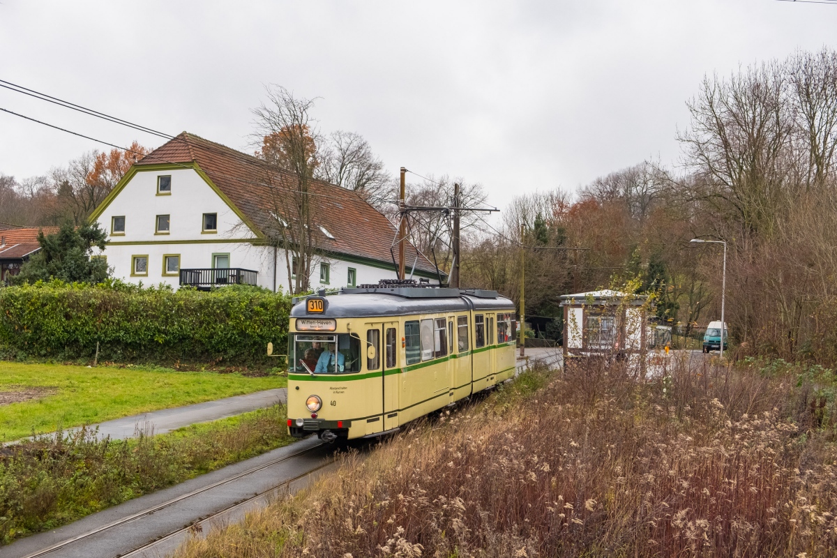 Bochum – Gelsenkirchen, Duewag GT6ZR Nr. 40 Bochum – Gelsenkirchen, Duewag GT6ZR Nr. 40