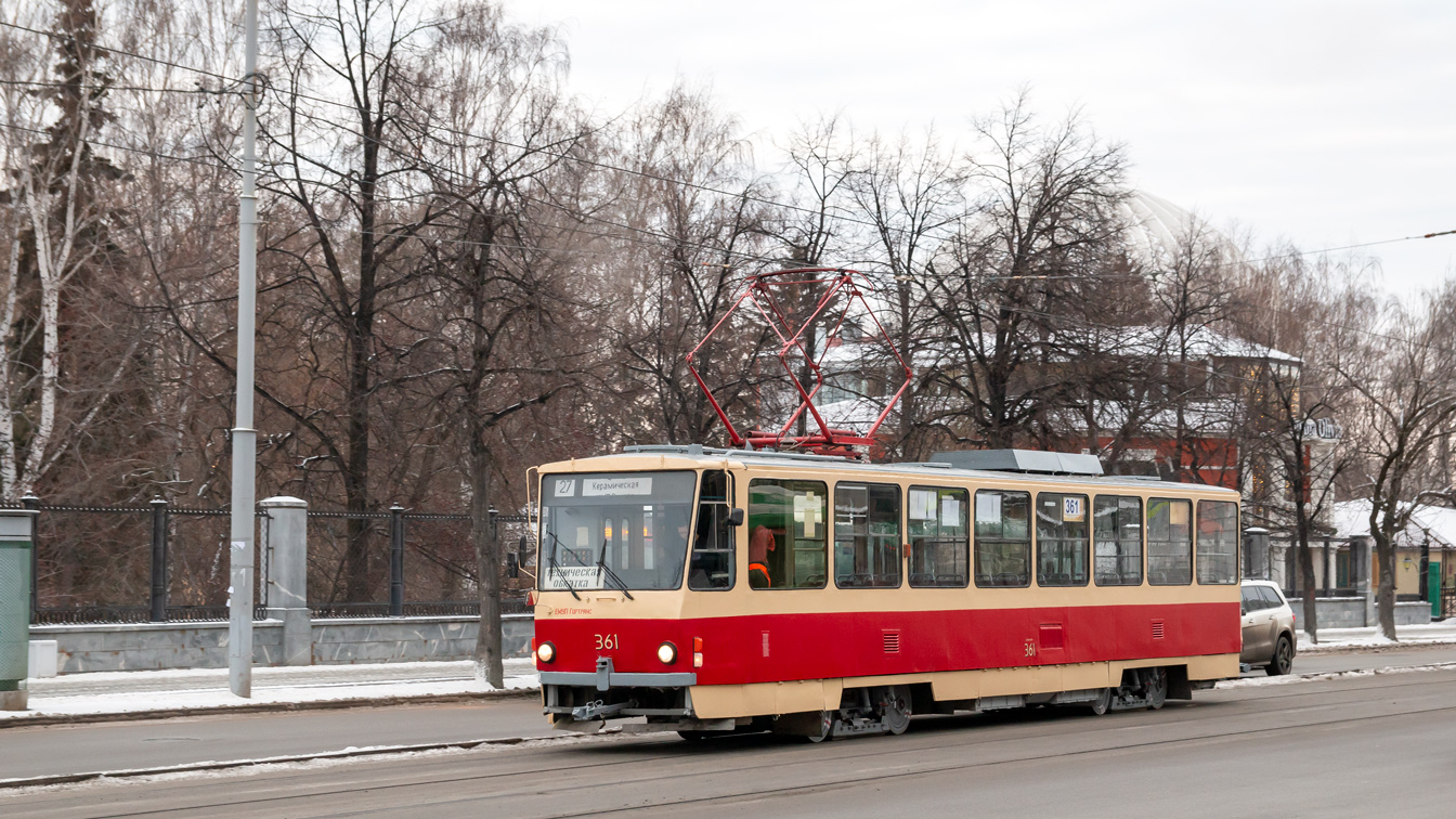 Екатеринбург, Tatra T6B5SU № 361