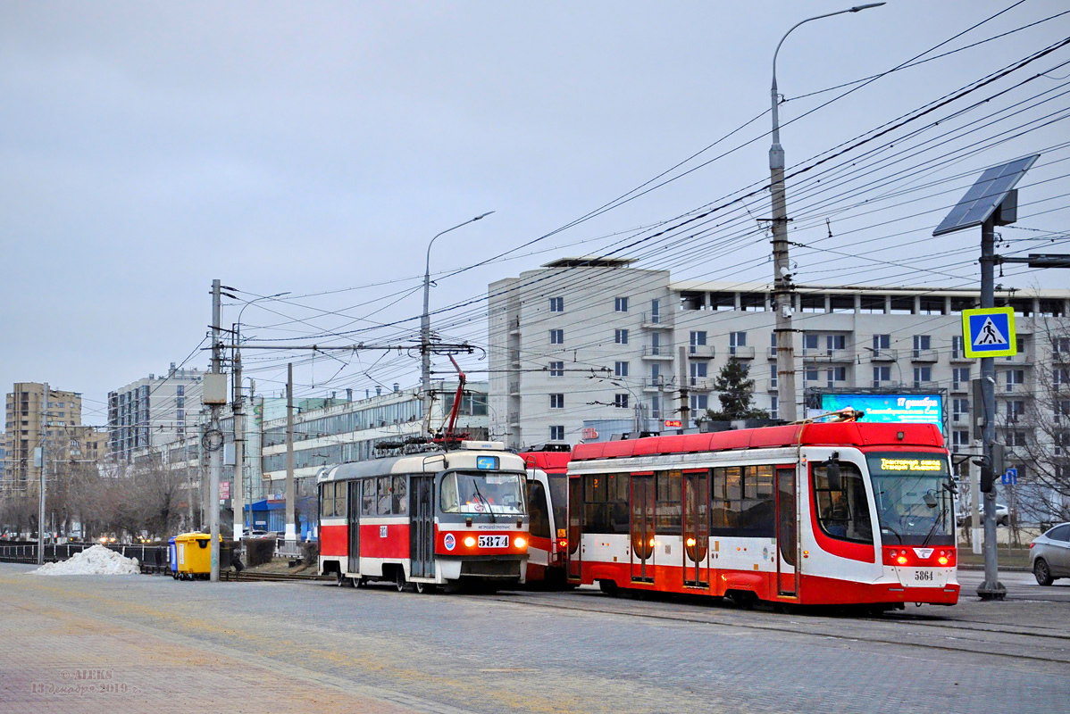 Волгоград, МТТА-2 № 5874; Волгоград, 71-623-03 № 5864