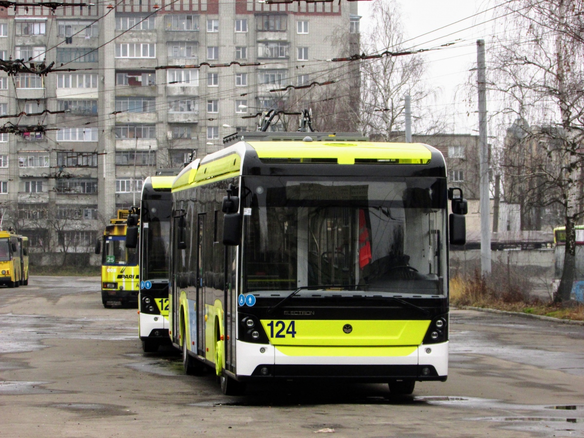 Львів, Electron T19102 № 124
