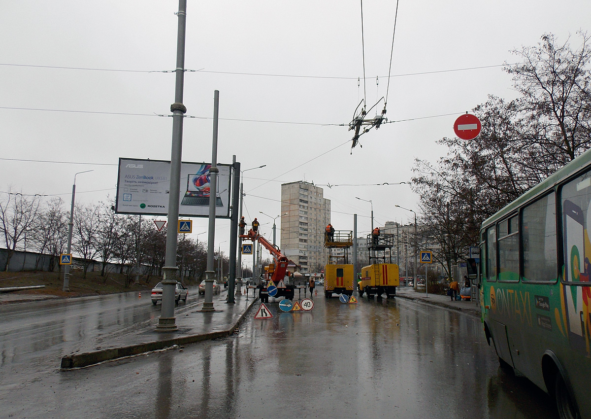 Харьков — Строительство троллейбусных линий