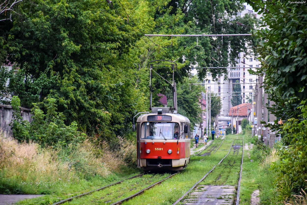 Киев, Tatra T3SUCS № 5581