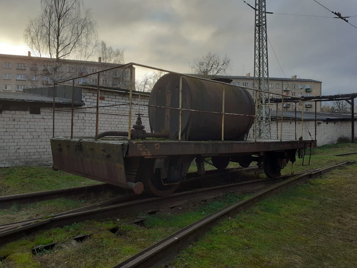 Даугавпилс, Двухосный прицепной вагон № б/н