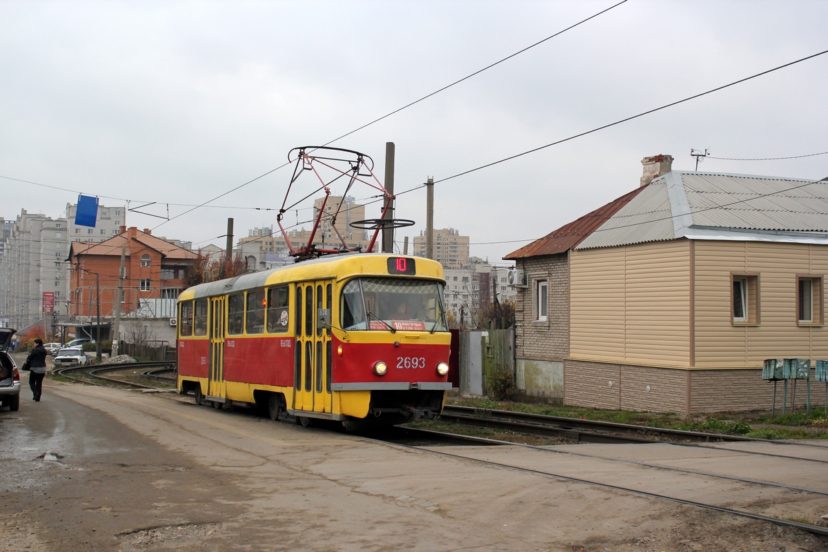 Волгоград, Tatra T3SU № 2693